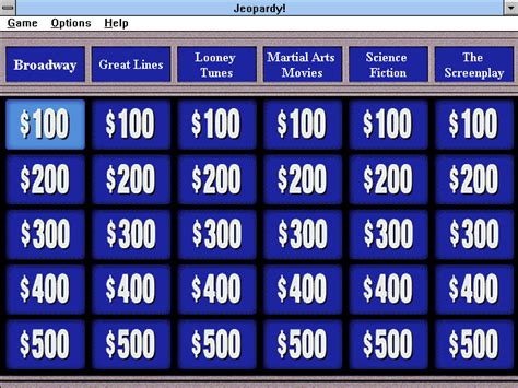 jeopardy fmovie|Find Jeopardy Games About movies.